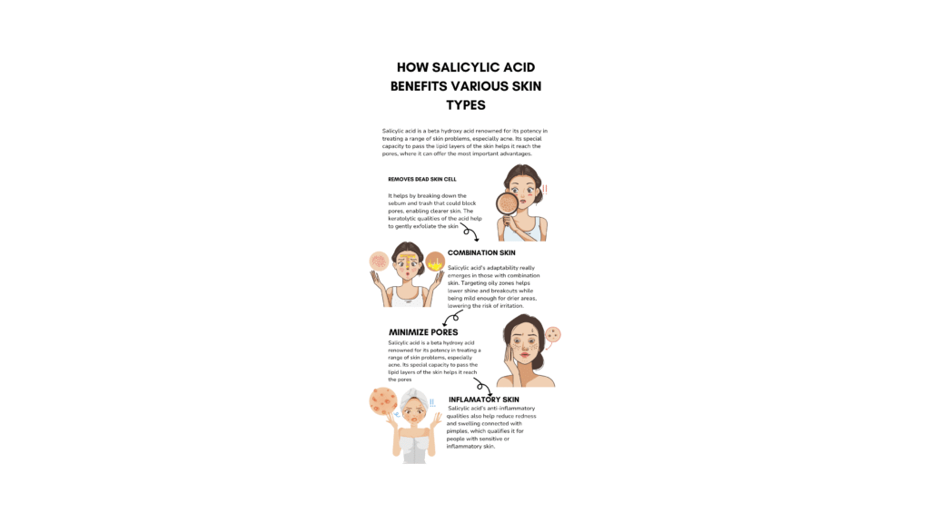 How Salicylic Acid Benefits Various Skin Types