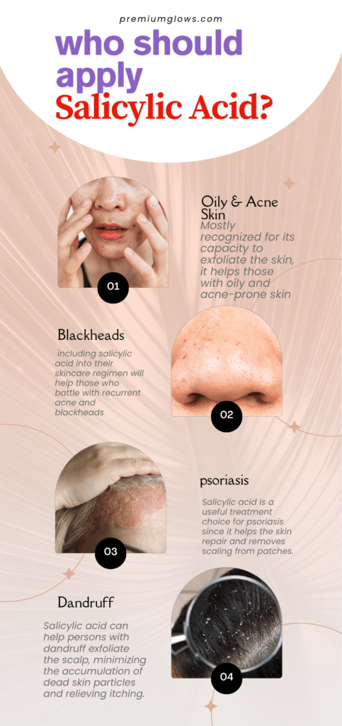 who should apply salicylic acid