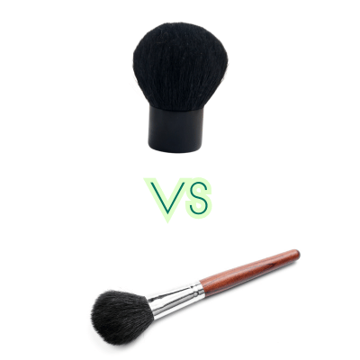 kabuki vs normal brush