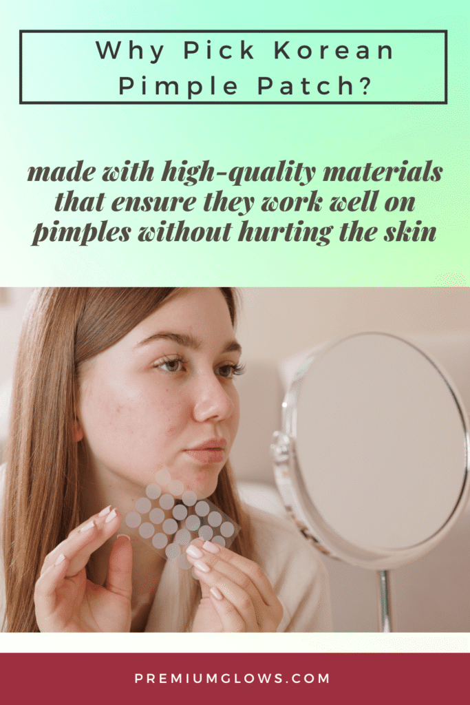 benefits of korean pimple patch