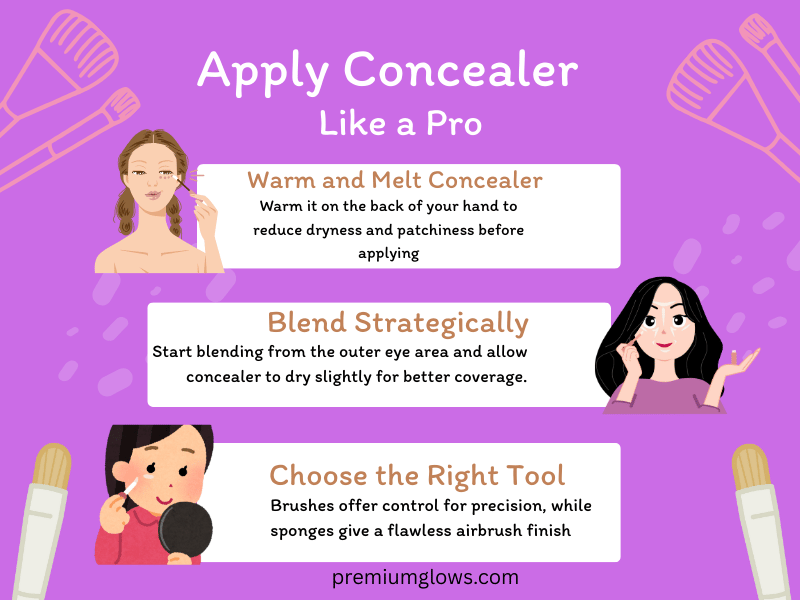 how to use concealer like a pro