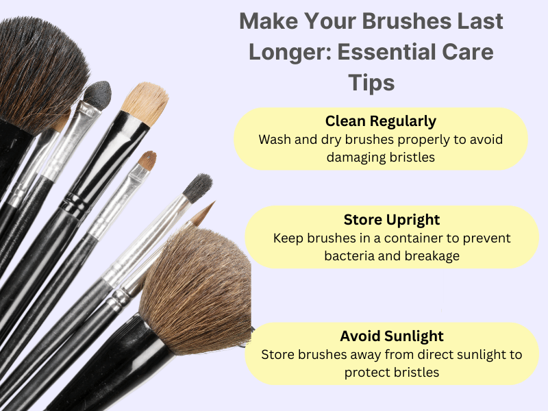 concealer brush care tips