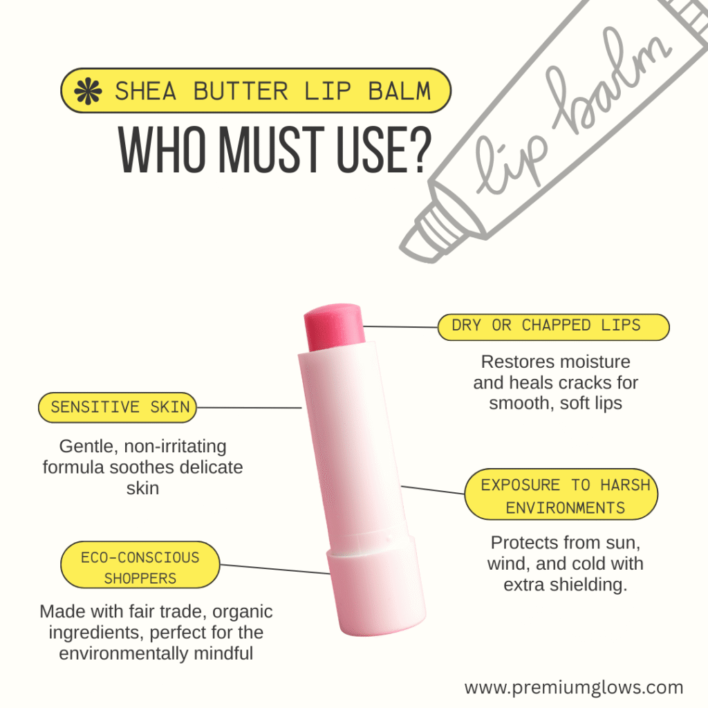 Who Must Have A Shea Butter Lip Balm