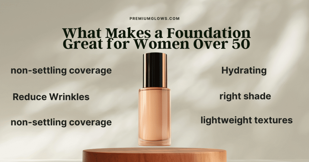 key features to buy foundation for ladies over 50
