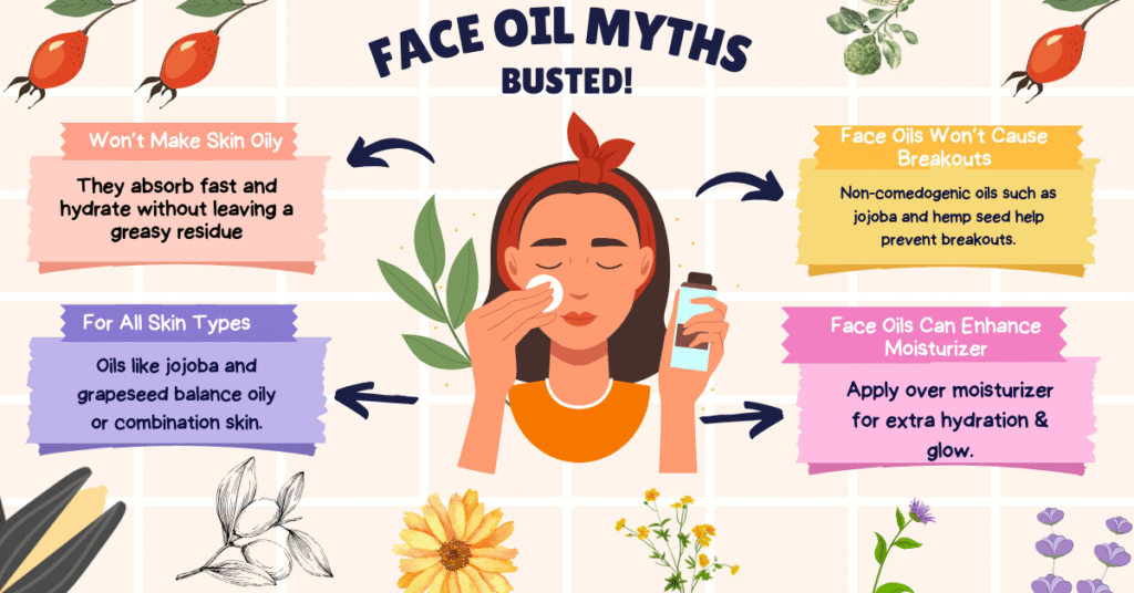 face oil misconception