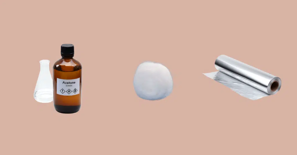 How to remove gel nail polish from toes at home with acetone foil wraps