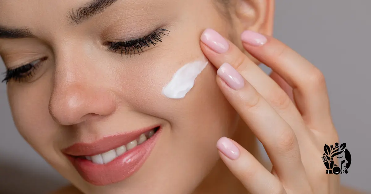 applying mineral sunscreen for sensitive skin on face